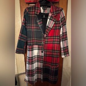 ***Current Mood*** DOLLS KILL mix and match plaid coat